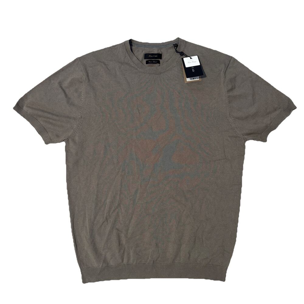 Porter & Ash Luxury Essentials T Shirt Men Large Blend Crewneck Essential NWT